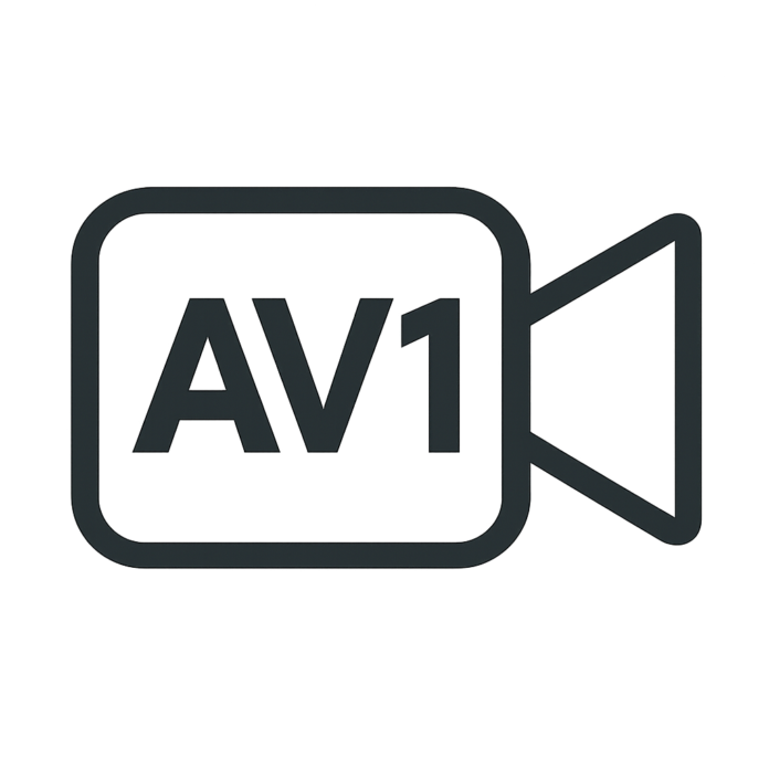 Illustration av AV1-codecens roll i modern videostreaming och dess fördelar jämfört med tidigare standarder