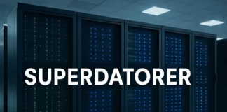 Superdatorer i serverhall – kraftfull datorkapacitet för forskning och AI