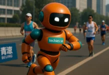 Techiesroboten springer maraton - techies.se