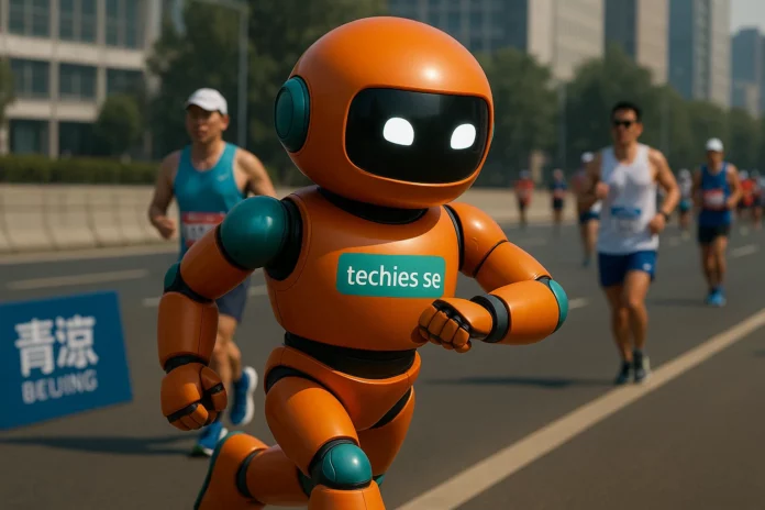 Techiesroboten springer maraton - techies.se