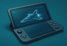 Foldable gaming console