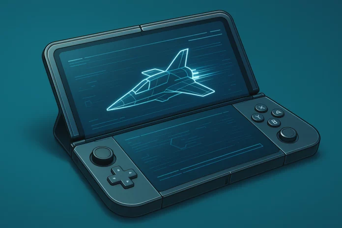 Foldable gaming console