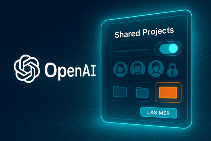 Visualisering på Open AI shared projects